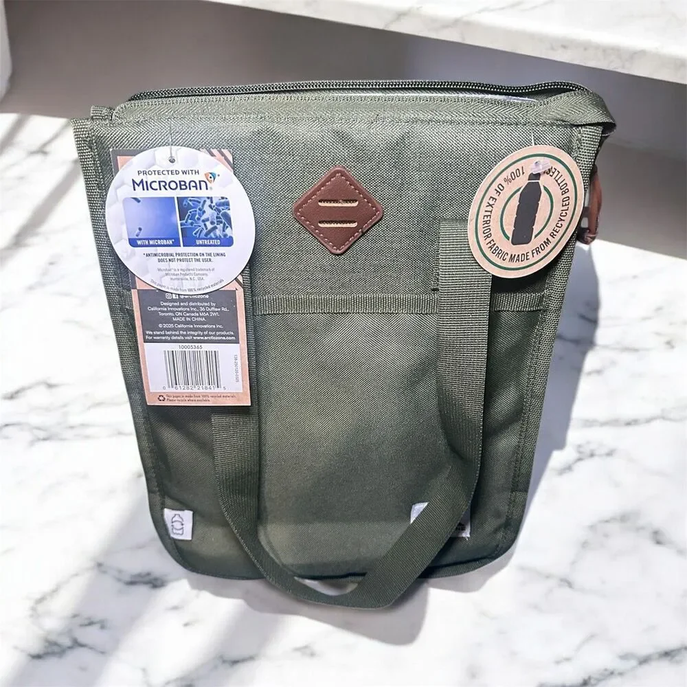 NWT Arctic Zone Green To Go Tote Lunch Bag - Picture 1 of 5
